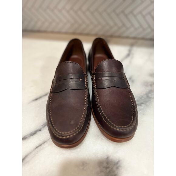 Johnston Murphy Collection Brown Leather Penny Loafers Men 9.5M EU main image 10